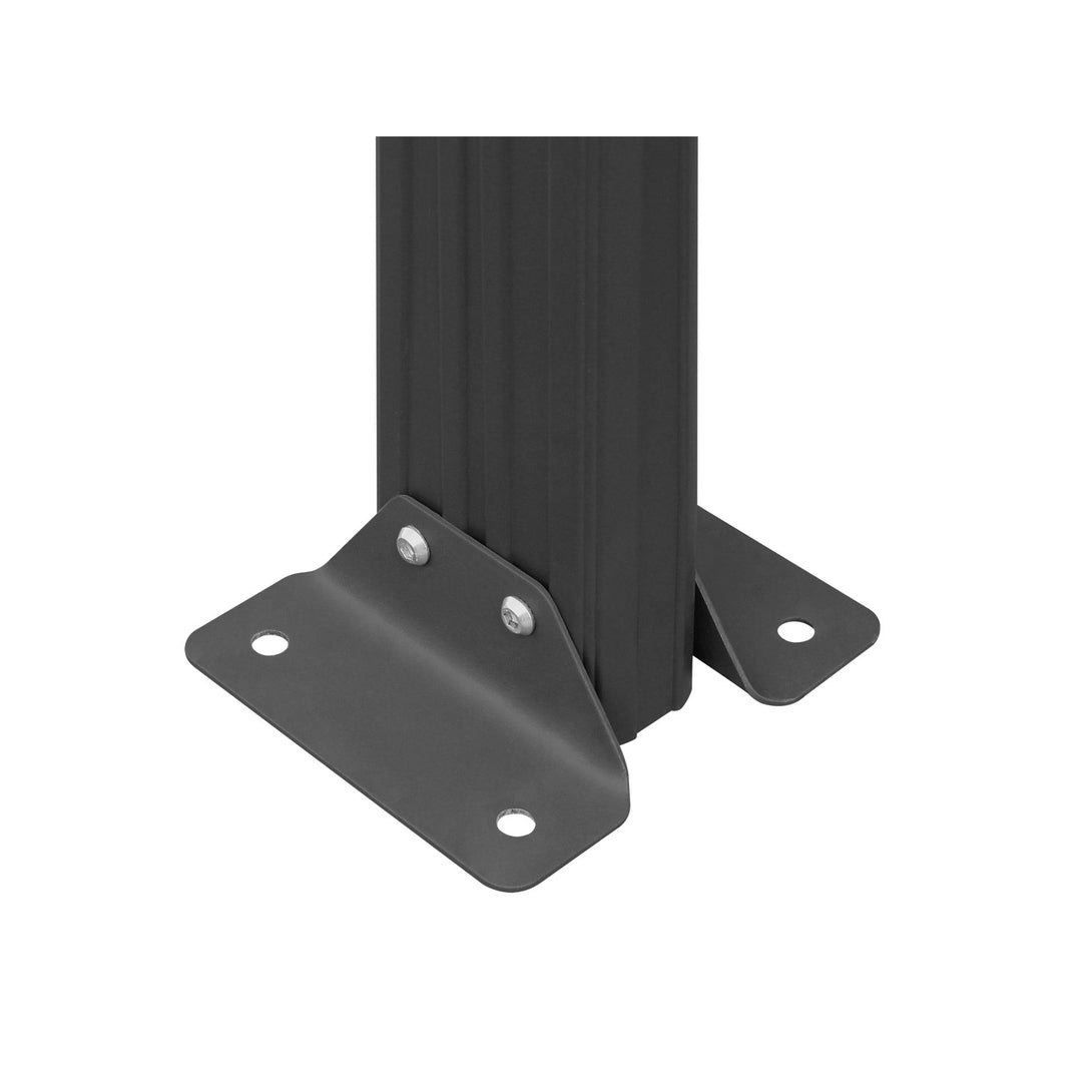 Patio Canopy 20' x 10' ft - 6.18 x 3.03 x 2.58M - CHARCOAL GREY