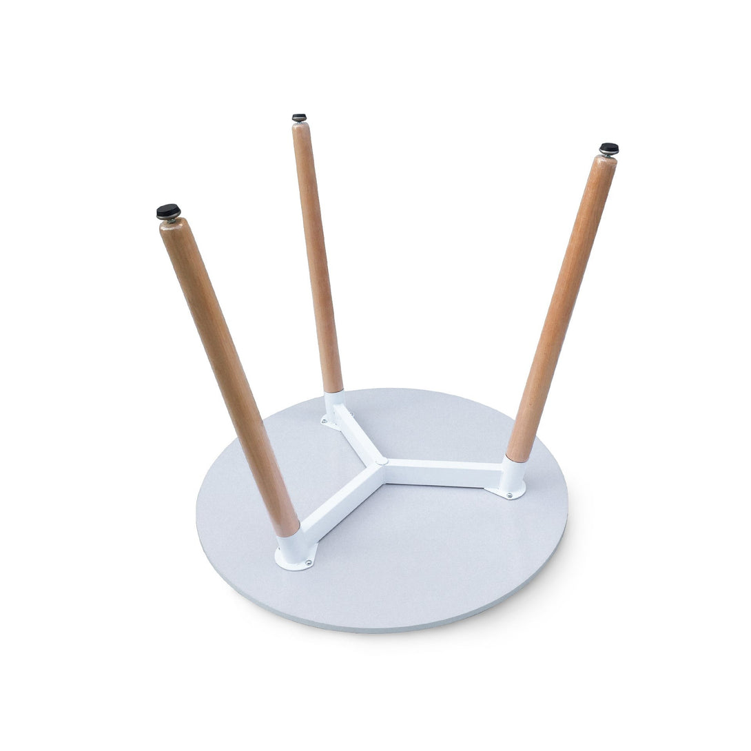 Finley Dining Table Round 80 x 76cm - White