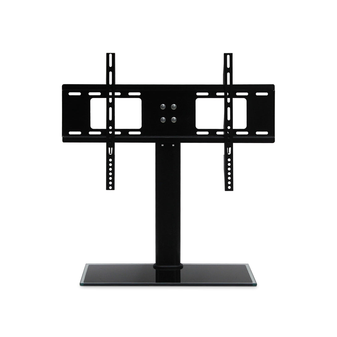 TV Stand With Glass Base Height Adjustable 32-55"
