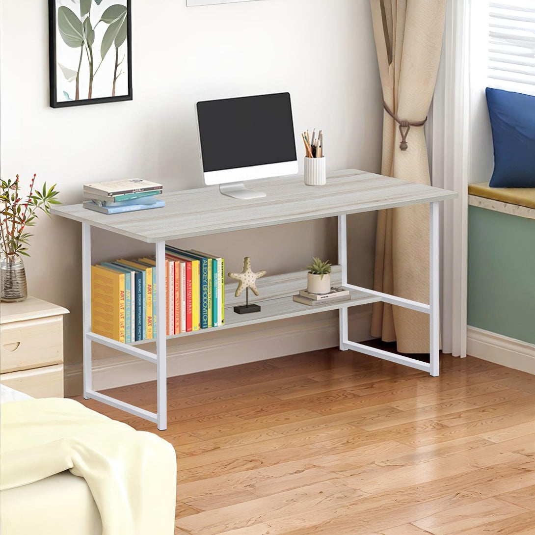 Charley 120cm Computer Desk - White