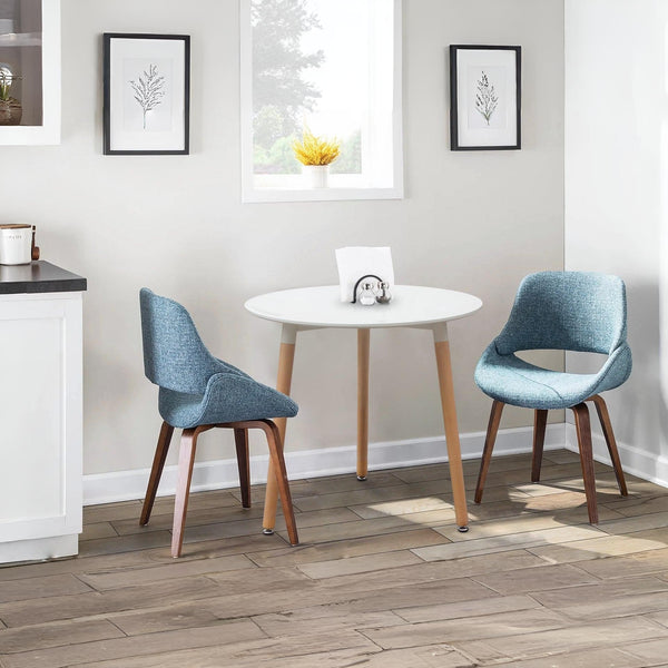 Finley Dining Table Round 80 x 76cm - White