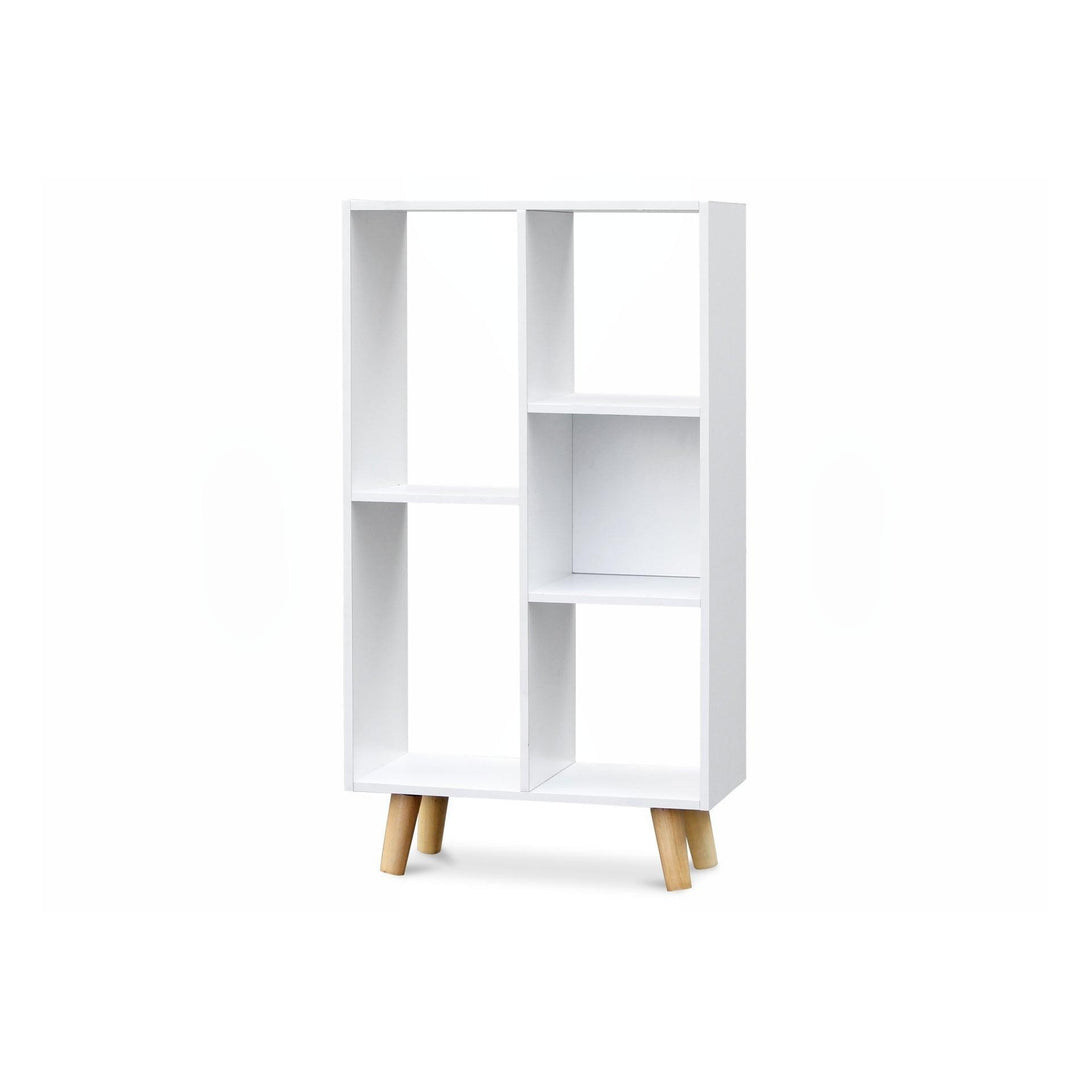Huron Bookshelf Display Shelf Storage Unit - White