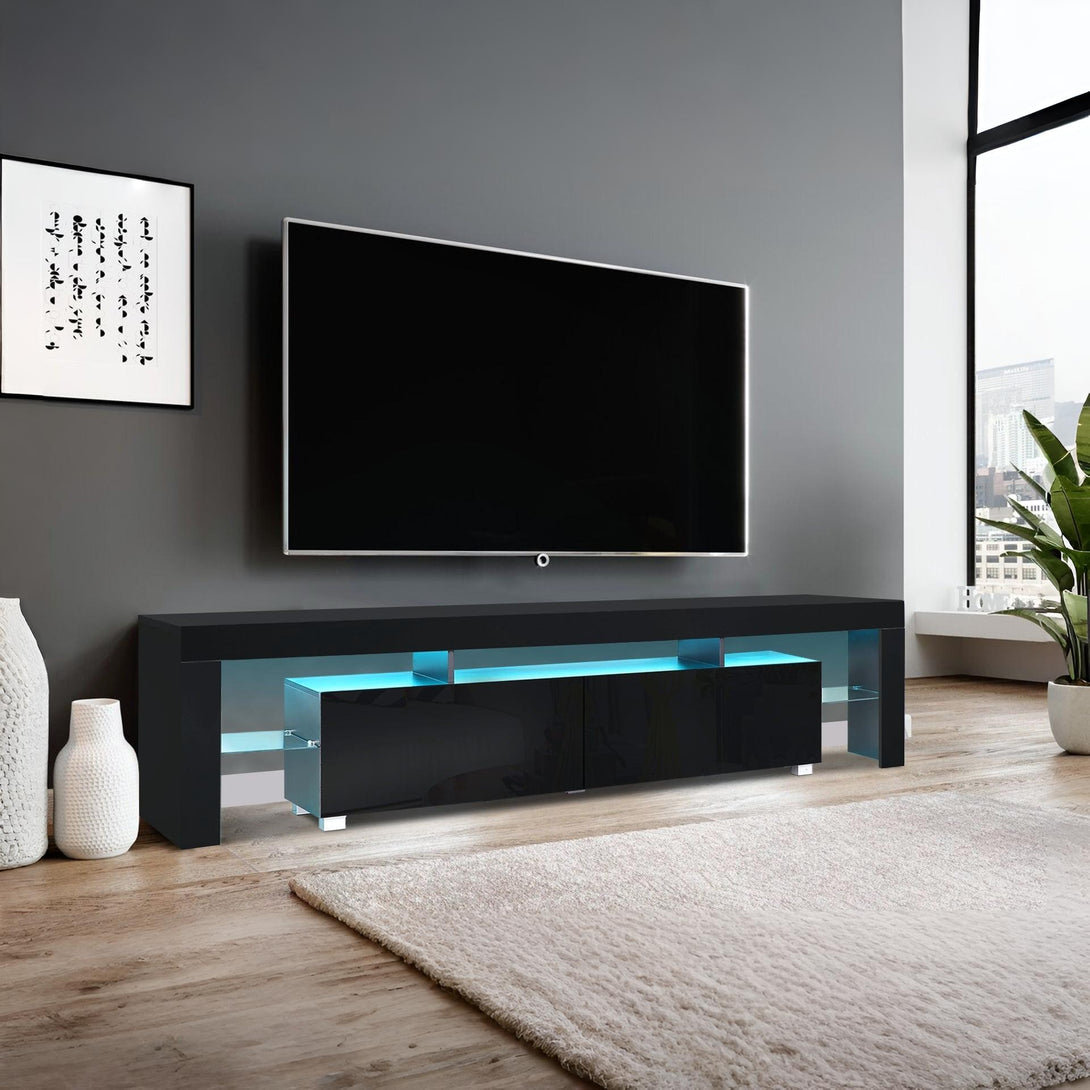 Arvada 2m Entertainment Unit - Black