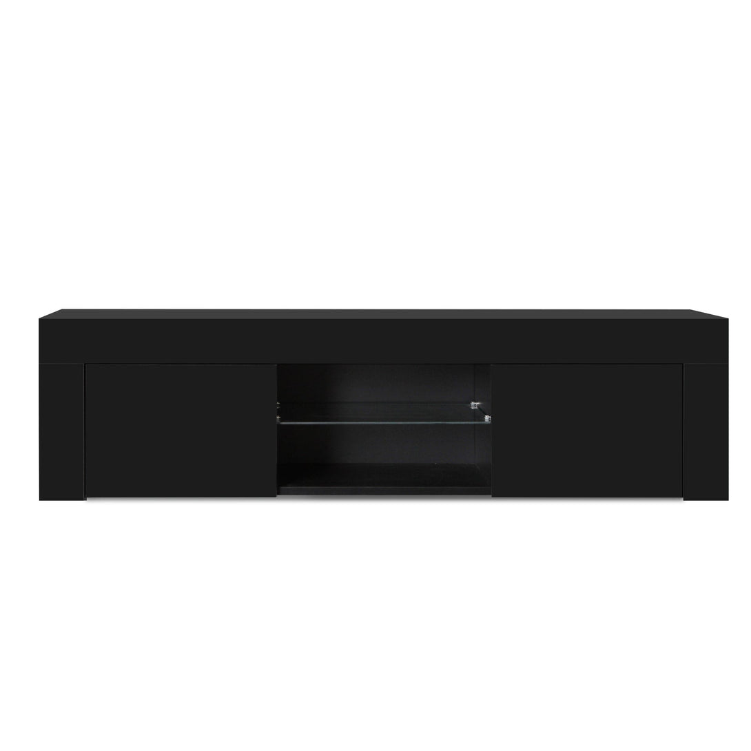 Maize 1.3m LED Entertainment Unit - Black