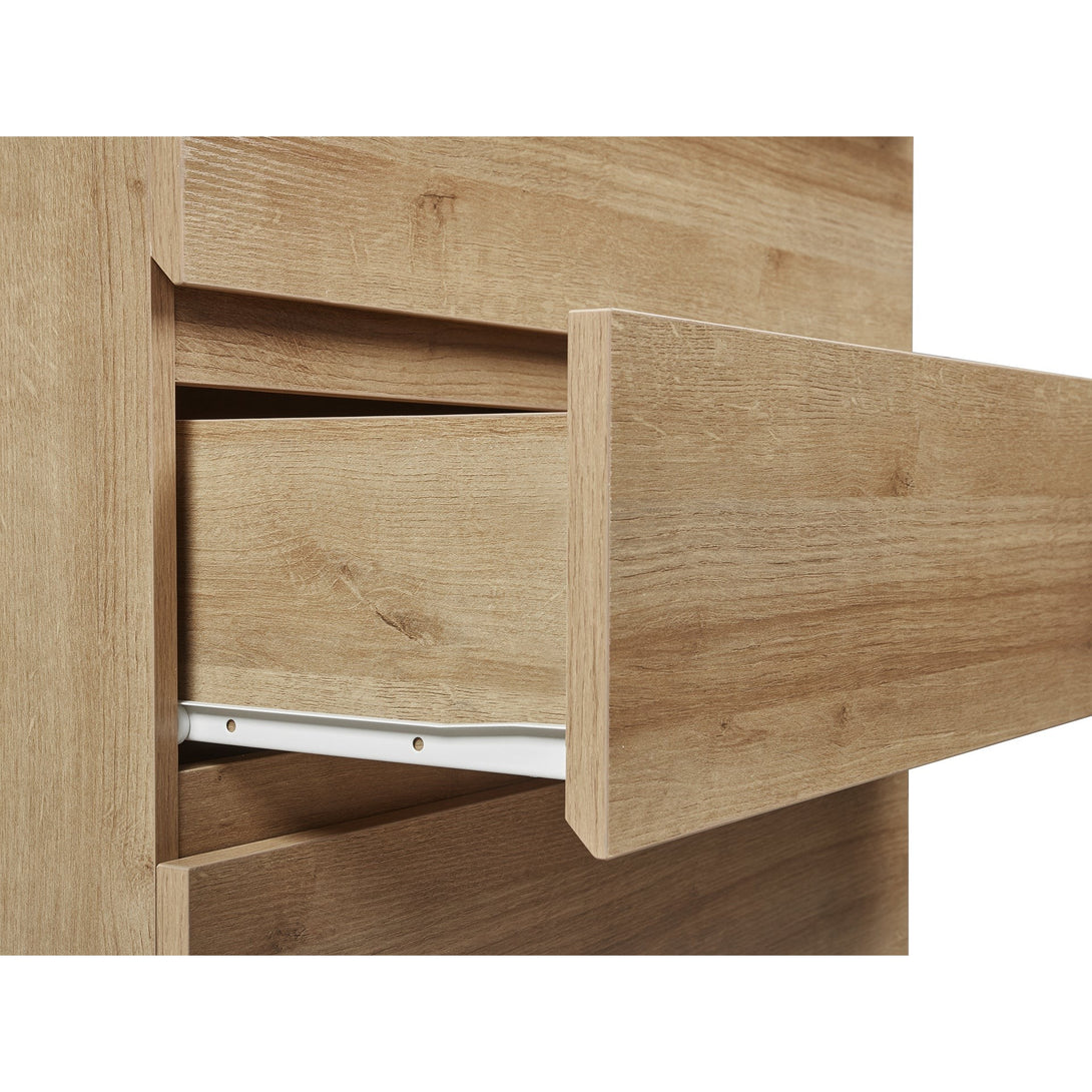 Harris 4 Drawers Tallboy - Oak