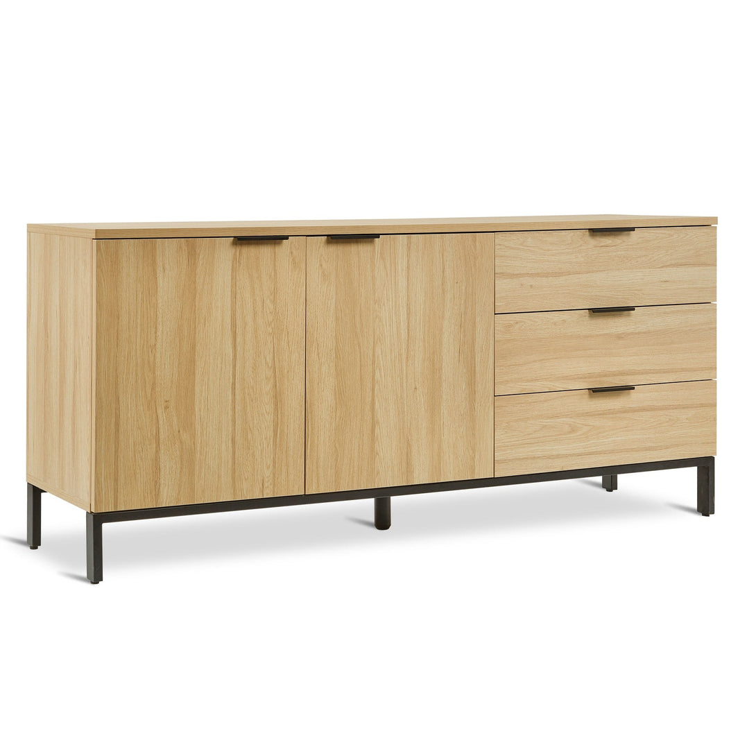 Ocala Sideboard Buffet Table with Drawer - Oak