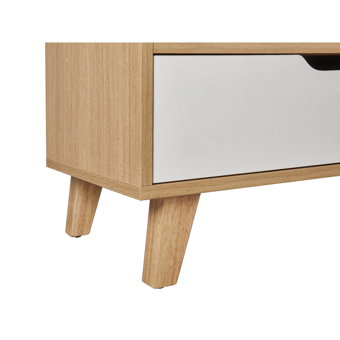 Schertz 1.4m Entertainment Unit - Oak