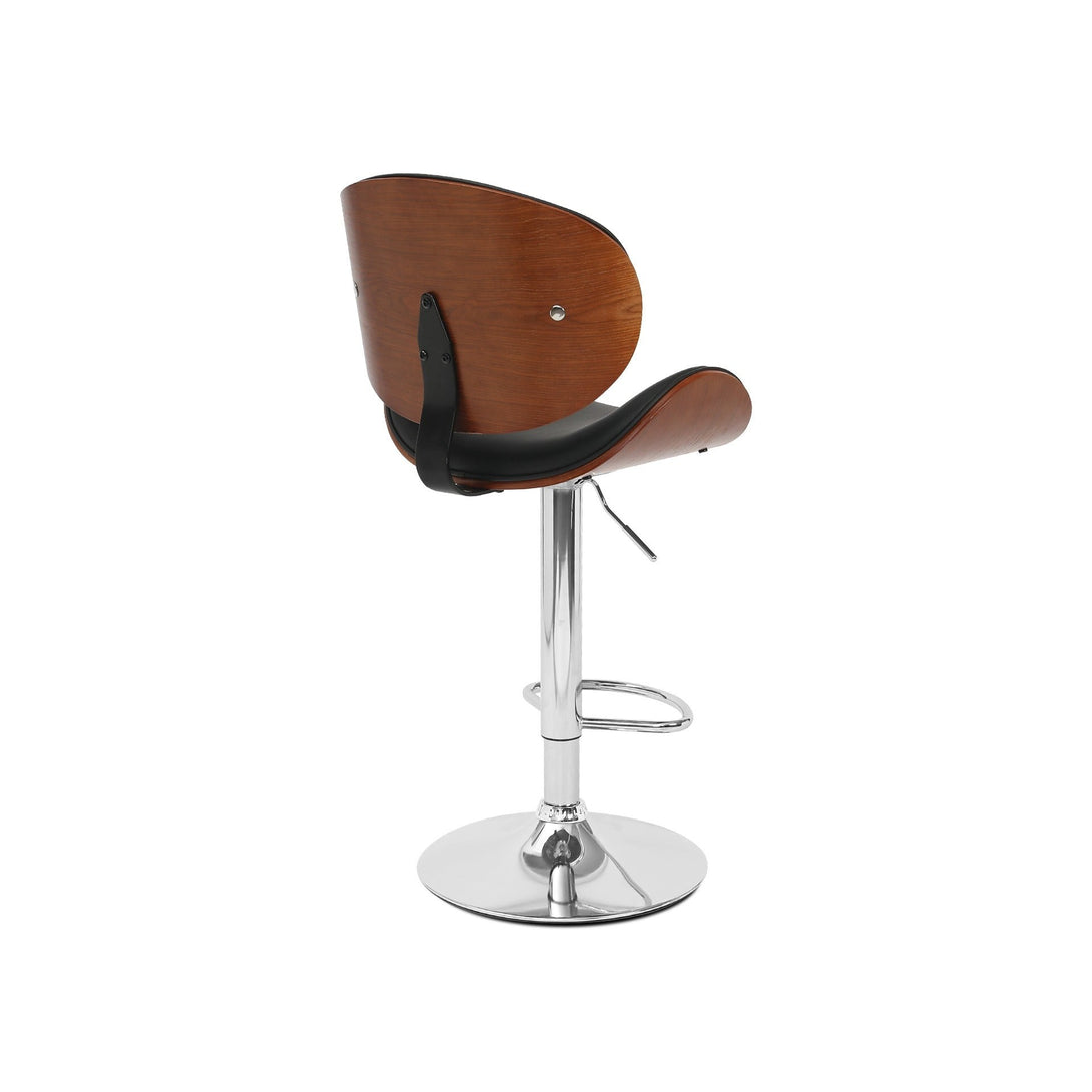 Foti Swivel Bar Stool - Black