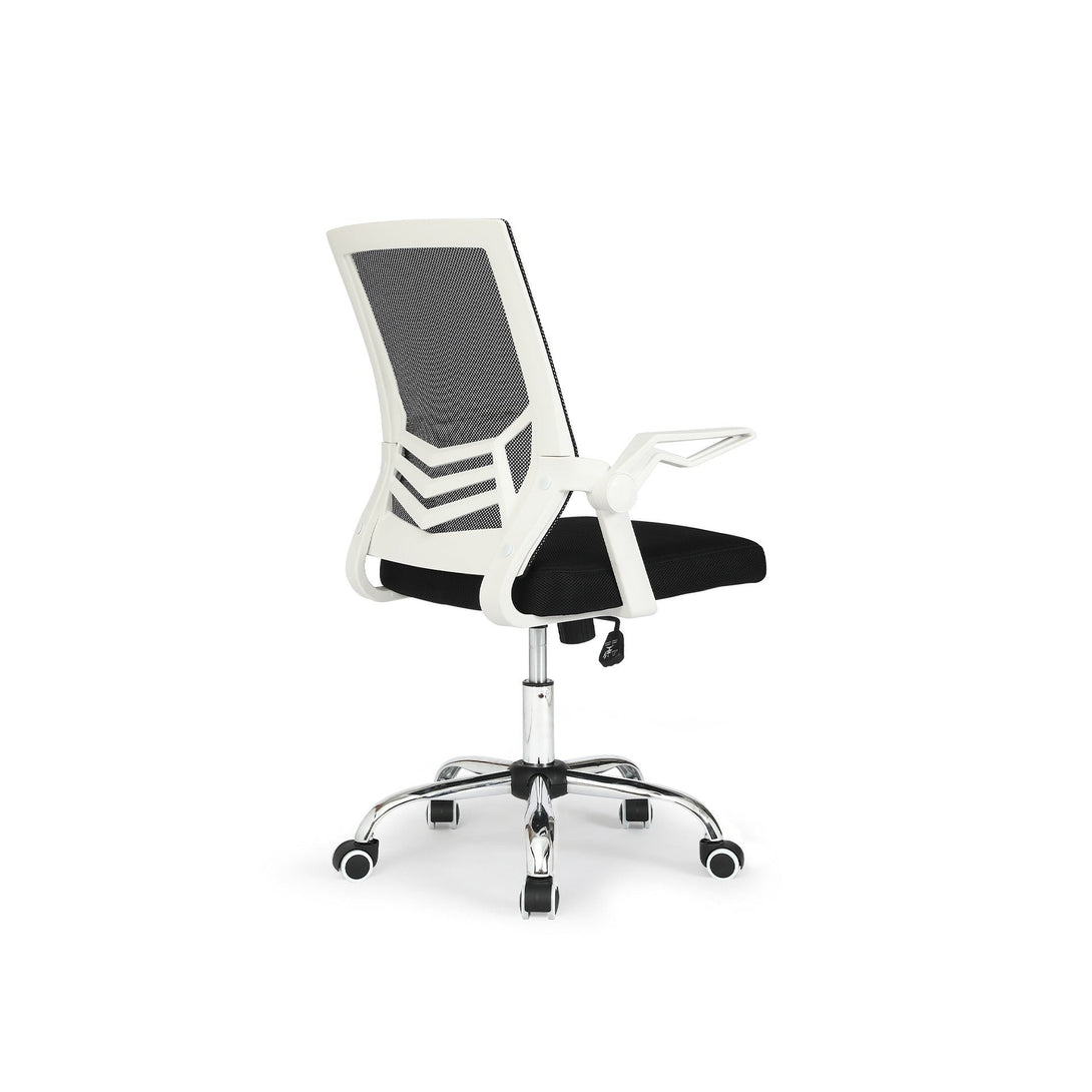 Leon Office Chair - Black + White