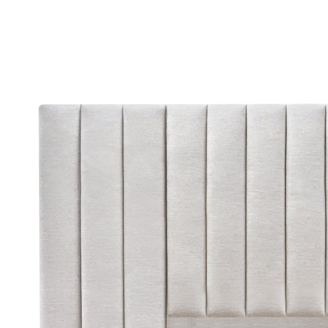 Hamilton Queen Bed Frame - Oat White