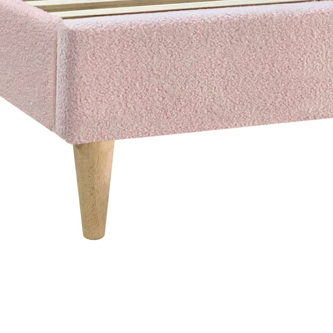 Lydia Single Bed Frame - Pink