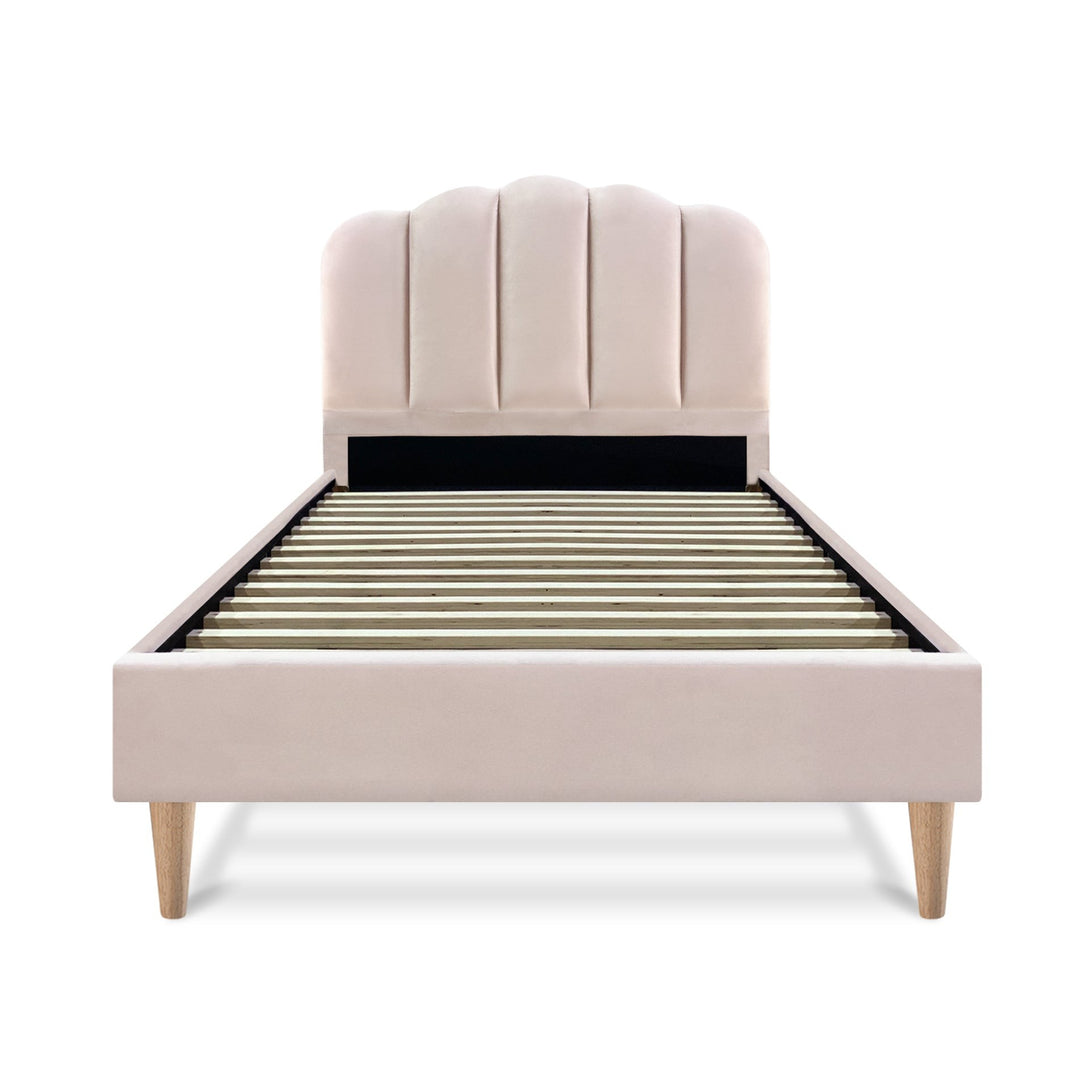 Daisy Single Bed Frame - Champagne Pink