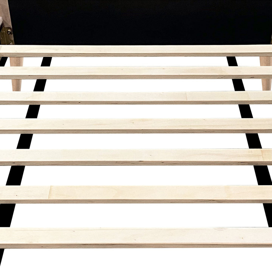 Daisy Single Bed Frame - Champagne Pink