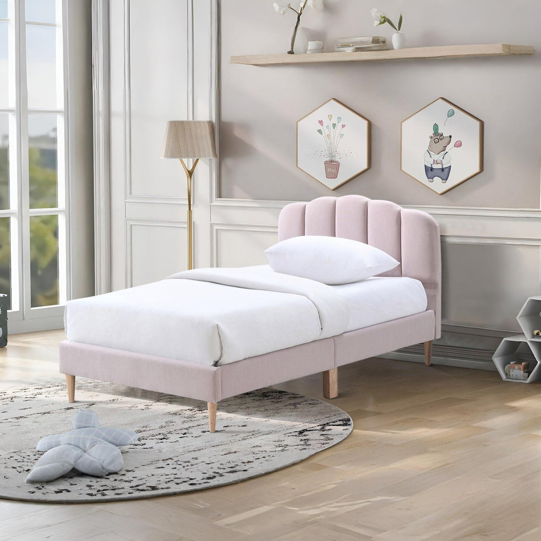 Daisy King Single Bed Frame - Pink