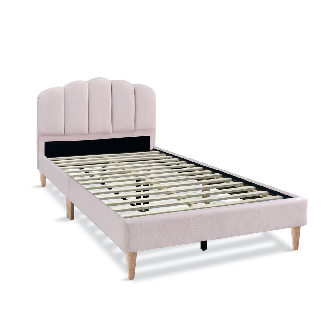 Daisy King Single Bed Frame - Pink