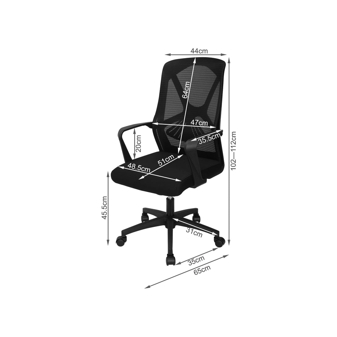 Connie Office Chair - Black