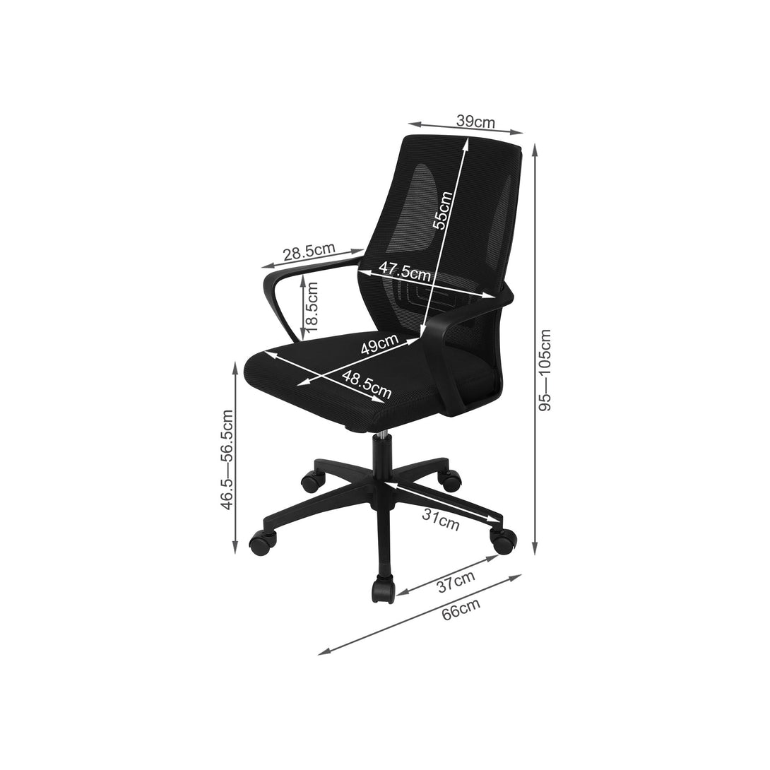 Marvel Office Chair - Black