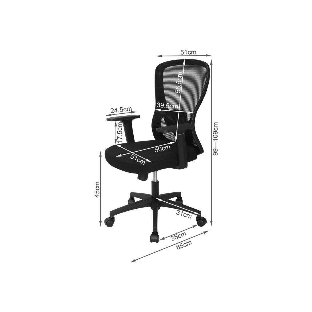 Shawn Office Chair - Black