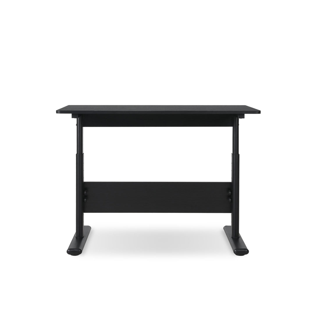Hector 100cm Height-Adjustable Computer Desk - Black
