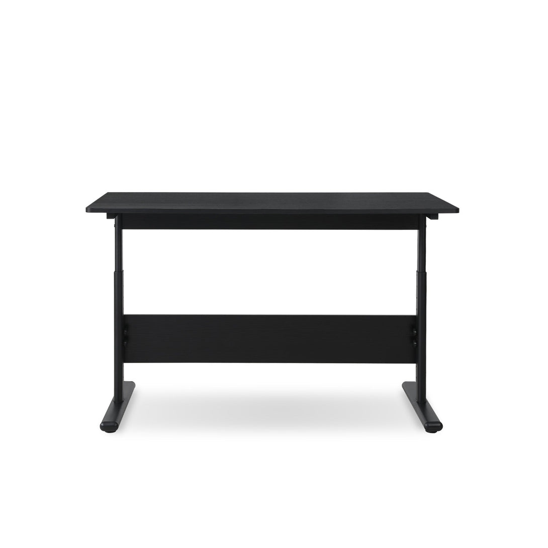 Hector 120cm Height-Adjustable Computer Desk - Black