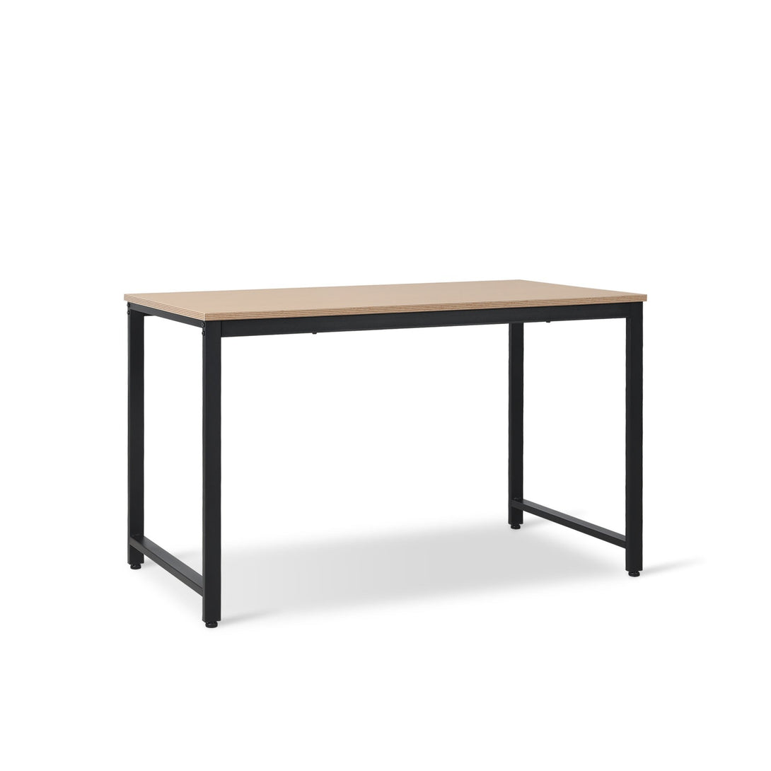 Easton 120cm Computer Desk - Natural + Black