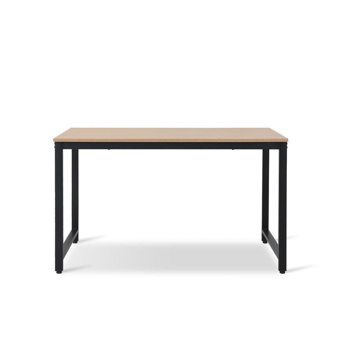 Easton 120cm Computer Desk - Natural + Black