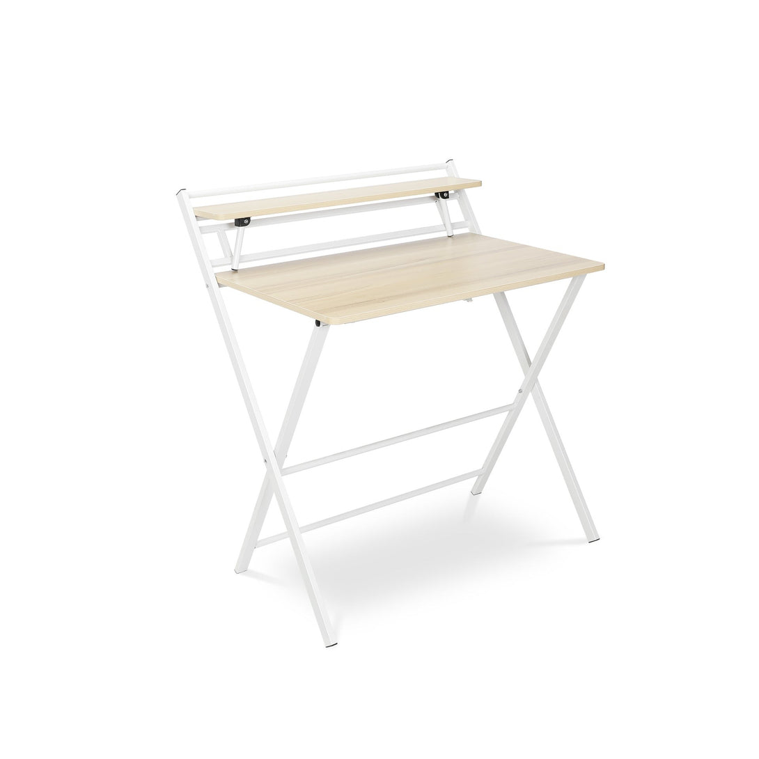 Milo 80cm Foldable Computer Desk - Oak