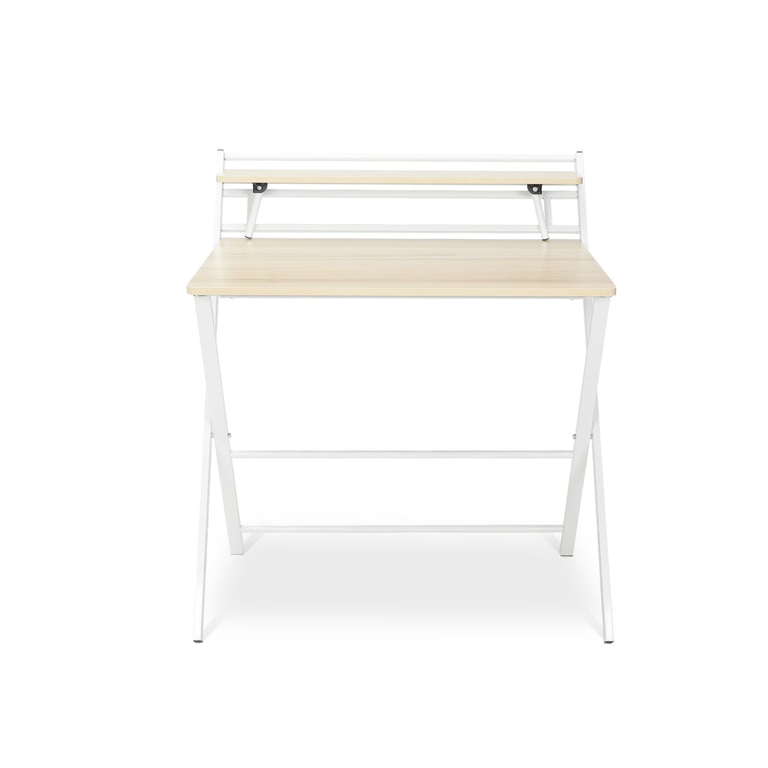 Milo 80cm Foldable Computer Desk - Oak