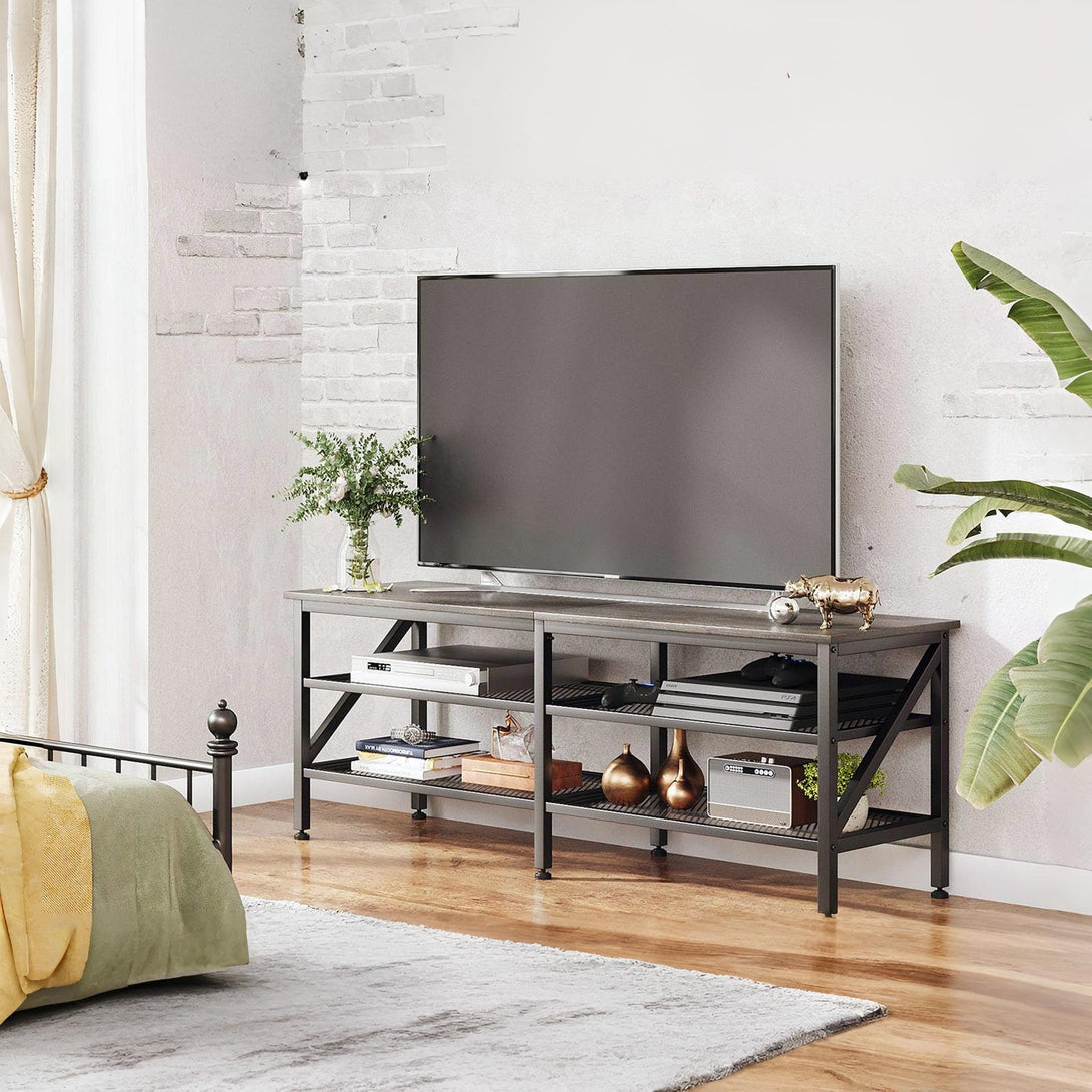 Gambia 1.4m Entertainment Unit - Grey Oak