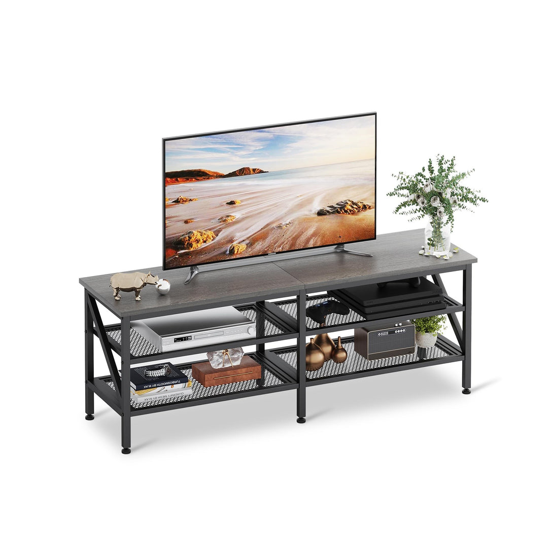 Gambia 1.4m Entertainment Unit - Grey Oak