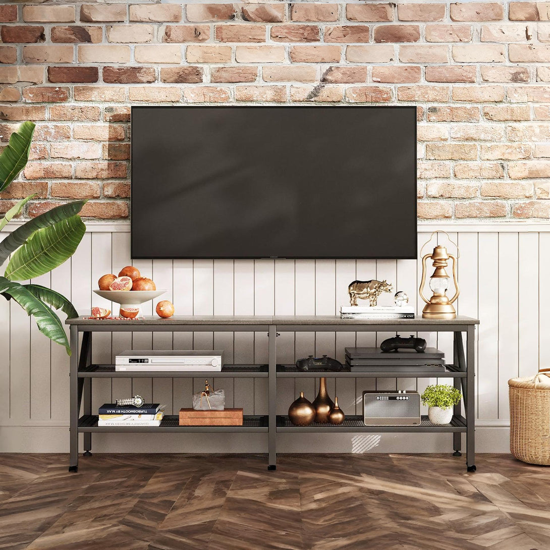 Gambia 1.4m Entertainment Unit - Grey Oak