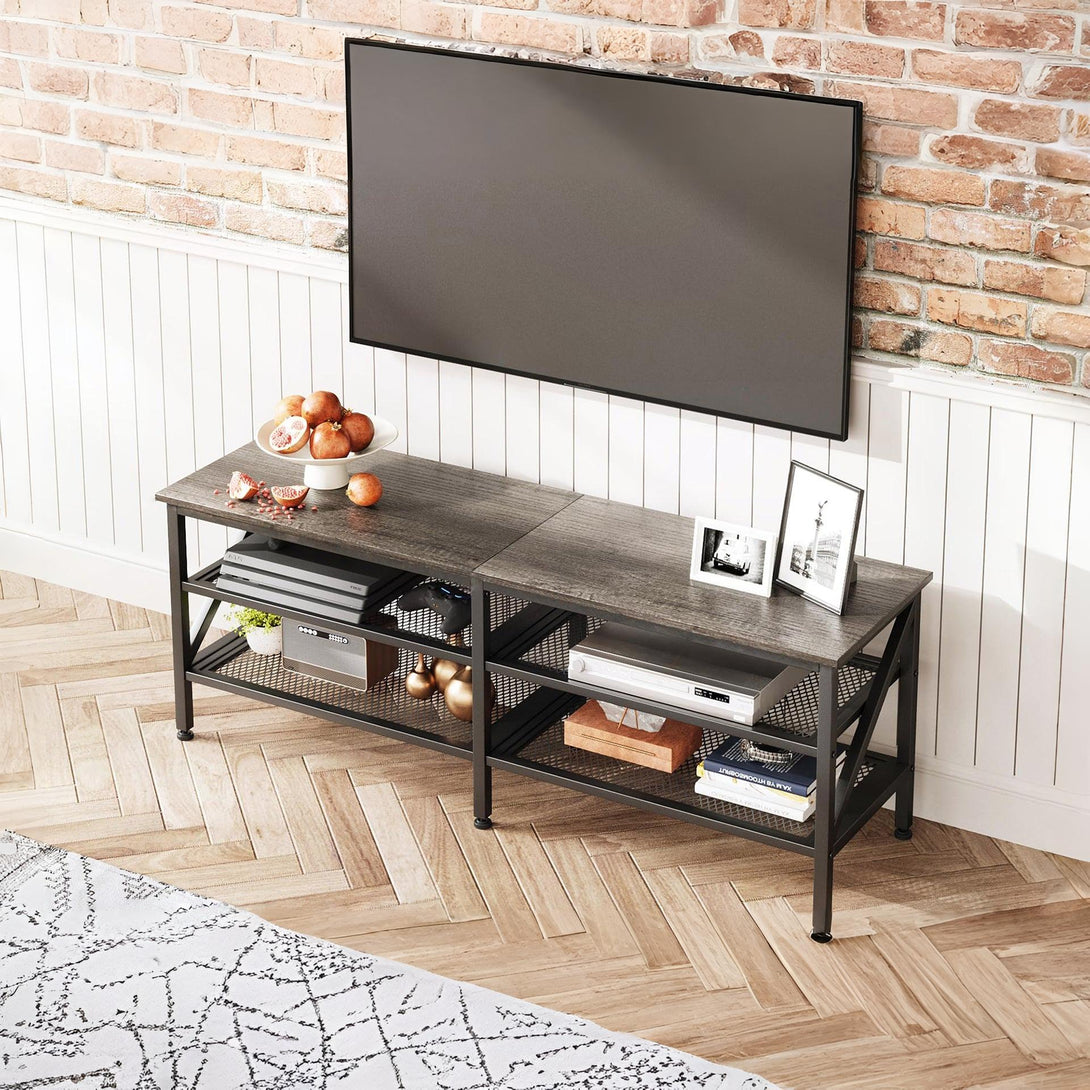 Gambia 1.4m Entertainment Unit - Grey Oak