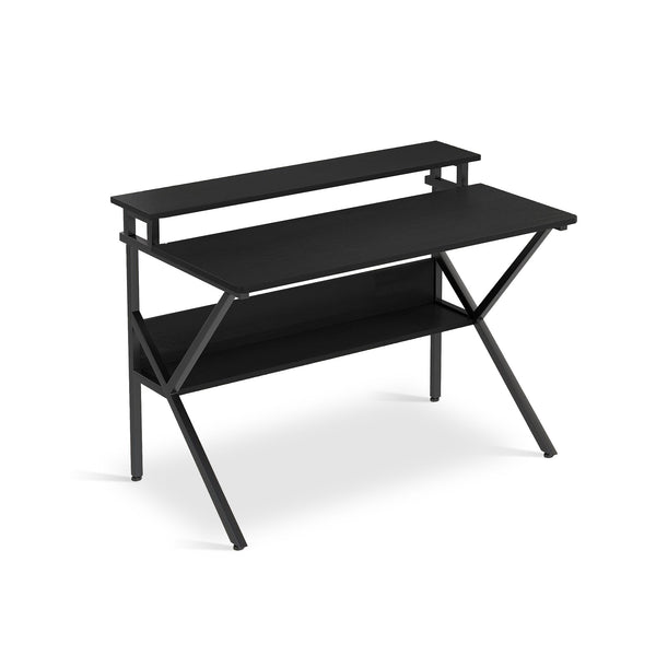 Michael 100cm Computer Desk Study Table - Black