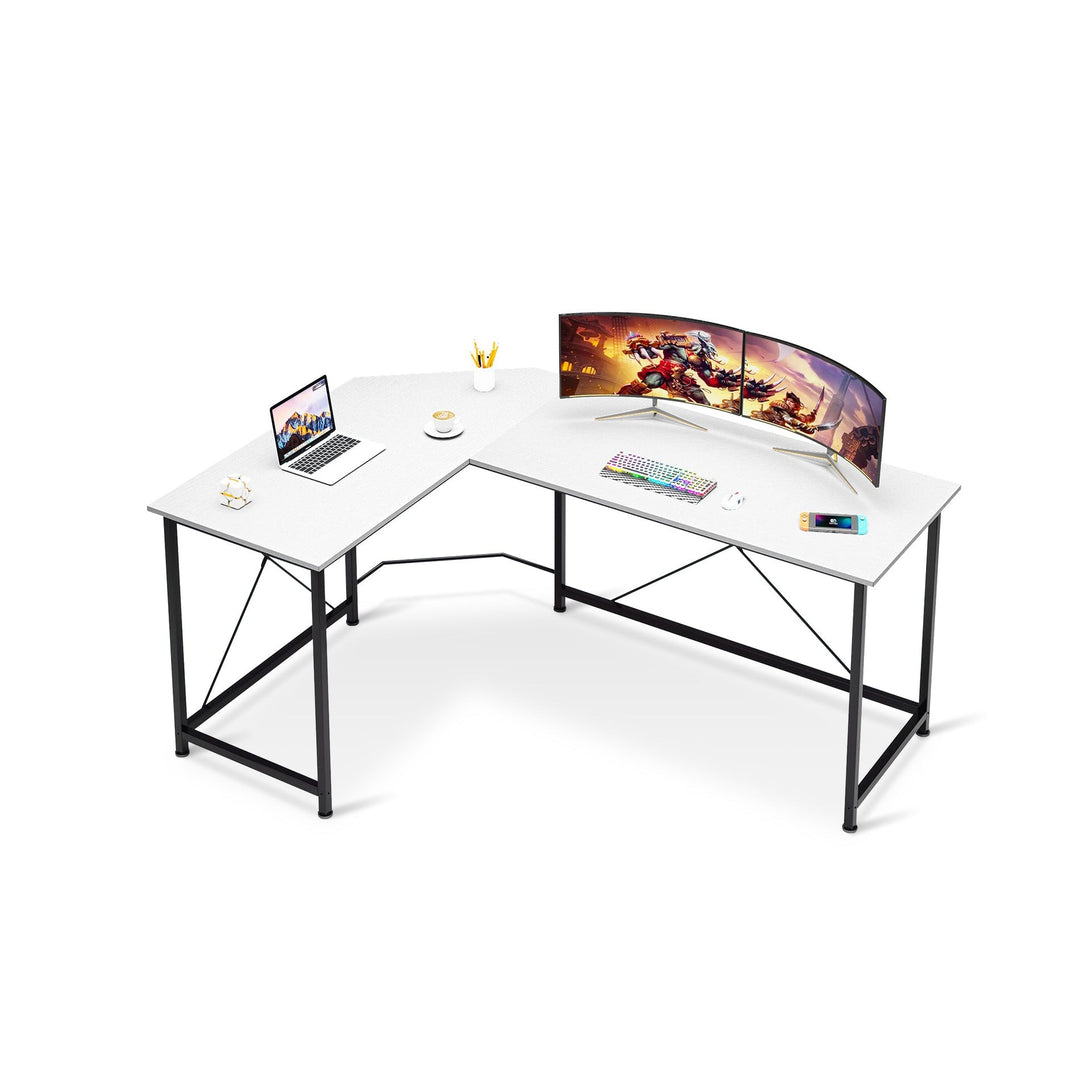 Kestrel Computer Corner Desk - White