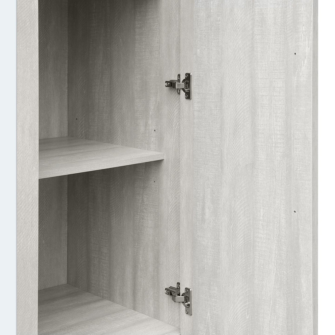 Ashton 3 Door Wardrobe - Grey Oak