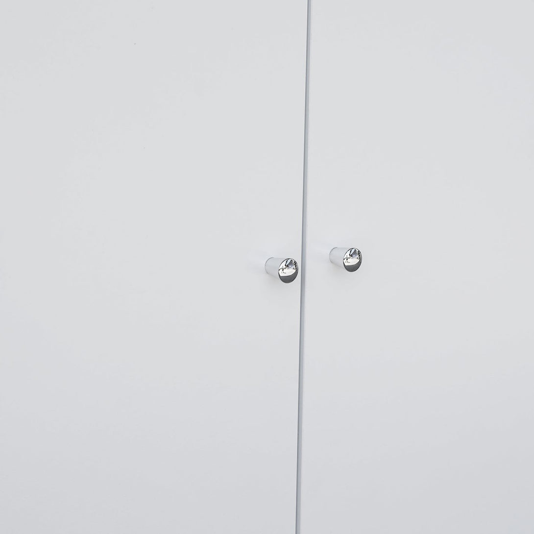 Ellis 2 Door Wardrobe - Oak + White