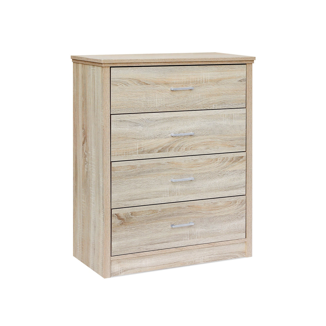 Trace 4 Drawers Tallboy - Oak