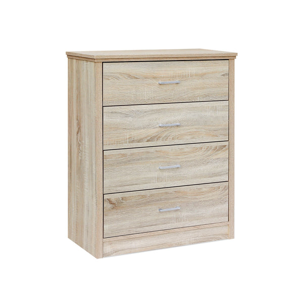 Trace 4 Drawers Tallboy - Oak