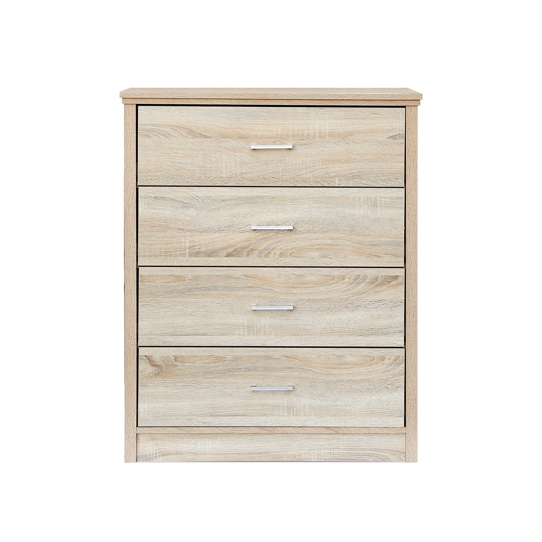 Trace 4 Drawers Tallboy - Oak