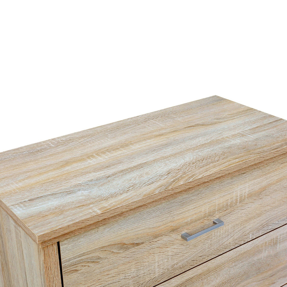 Trace 4 Drawers Tallboy - Oak
