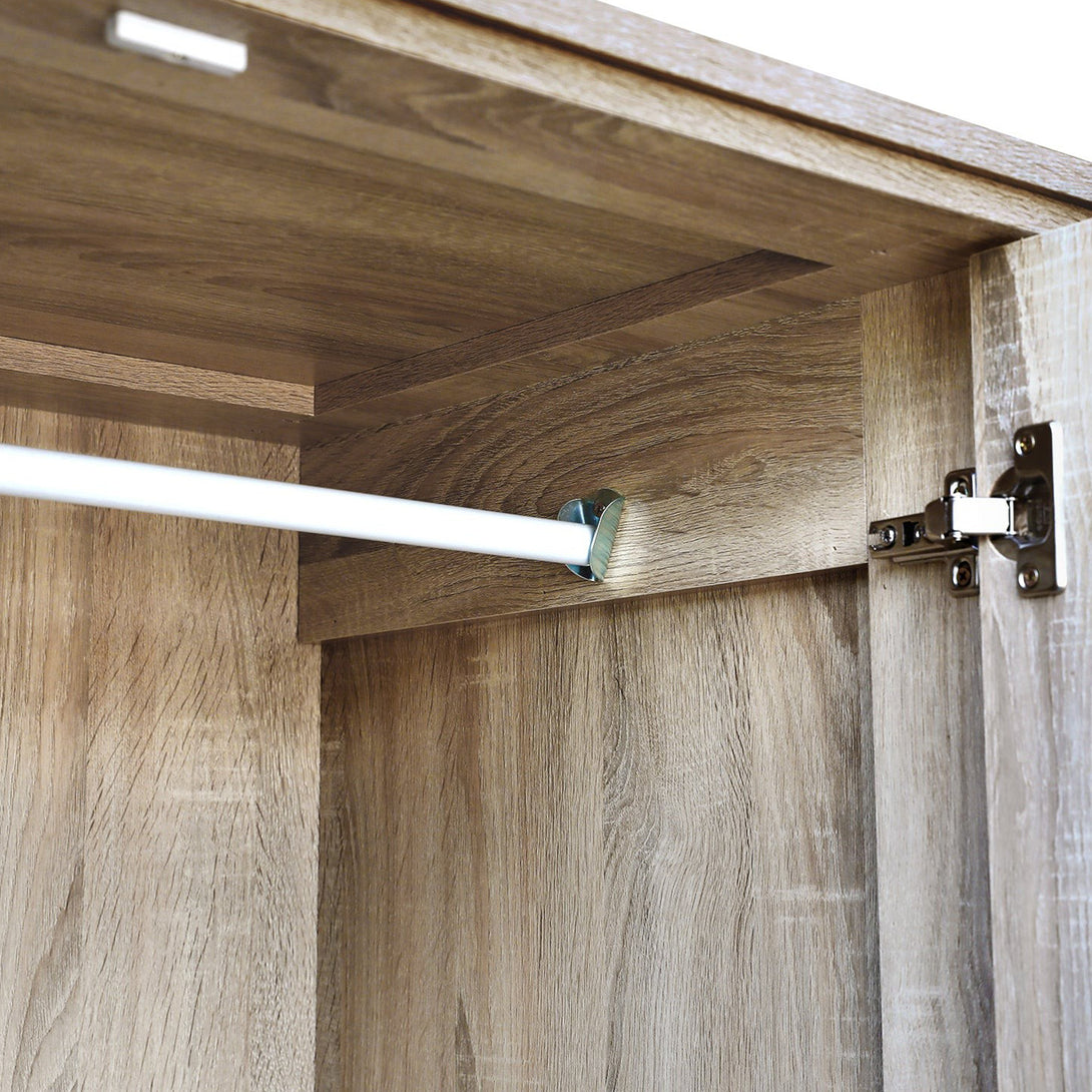 Trace 2 Door Wardrobe - Oak
