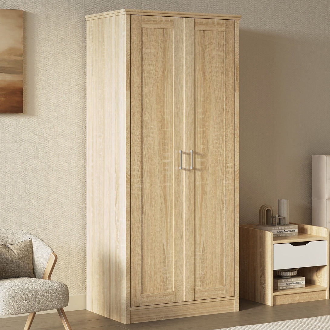 Trace 2 Door Wardrobe - Oak