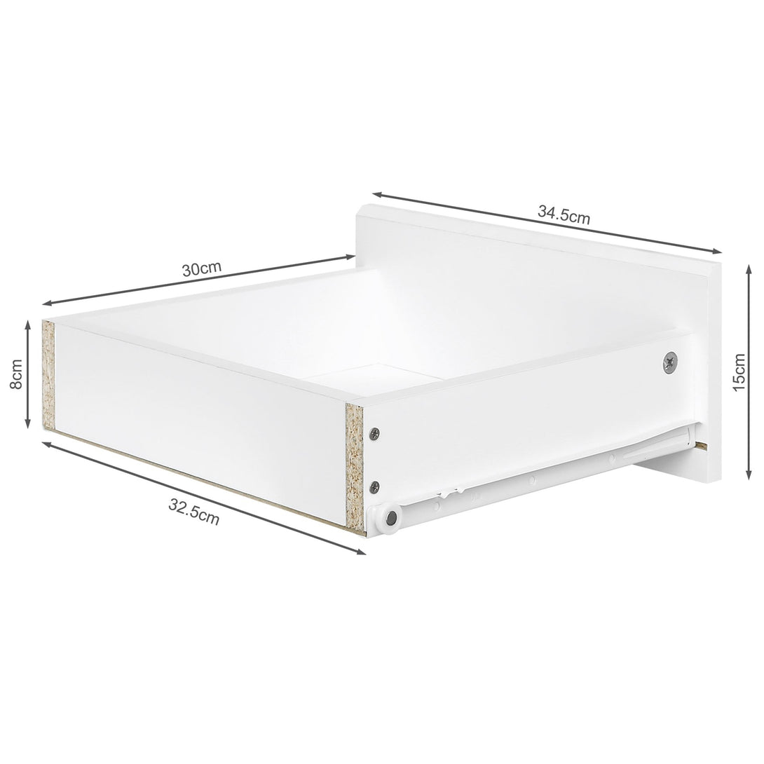 Mason Bedside Table - White