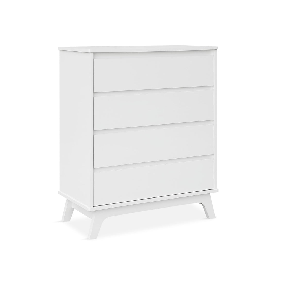 Mason 4 Drawers Tallboy - White