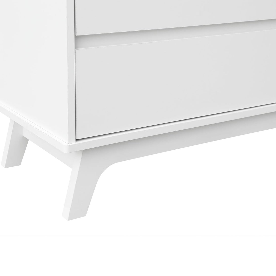 Mason 4 Drawers Tallboy - White