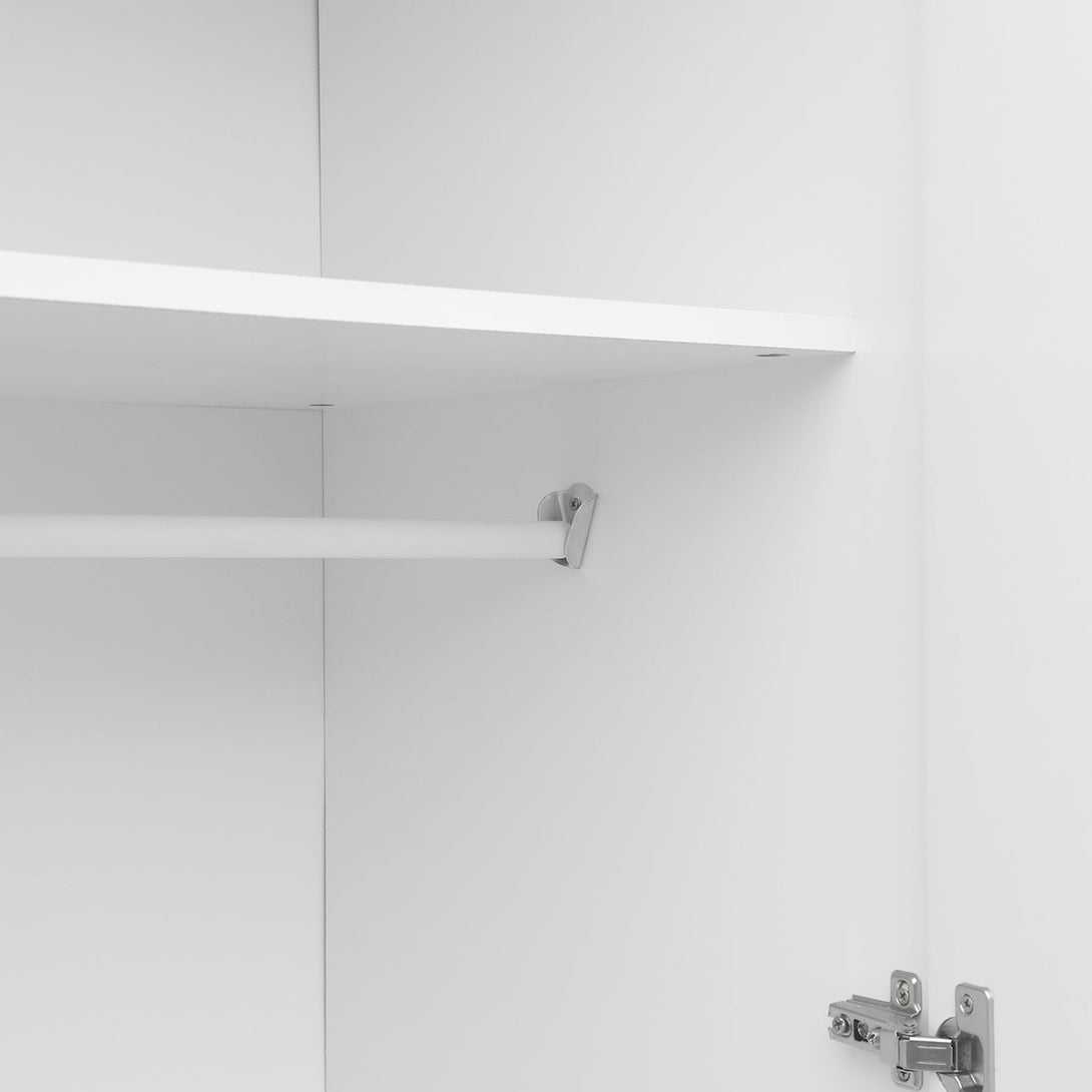 Mason 3 Door Wardrobe - White