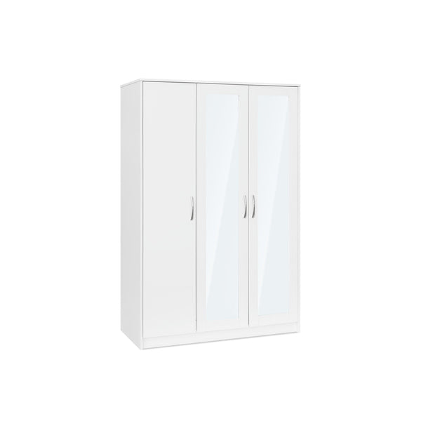Gemma 3 Door Wardrobe - White