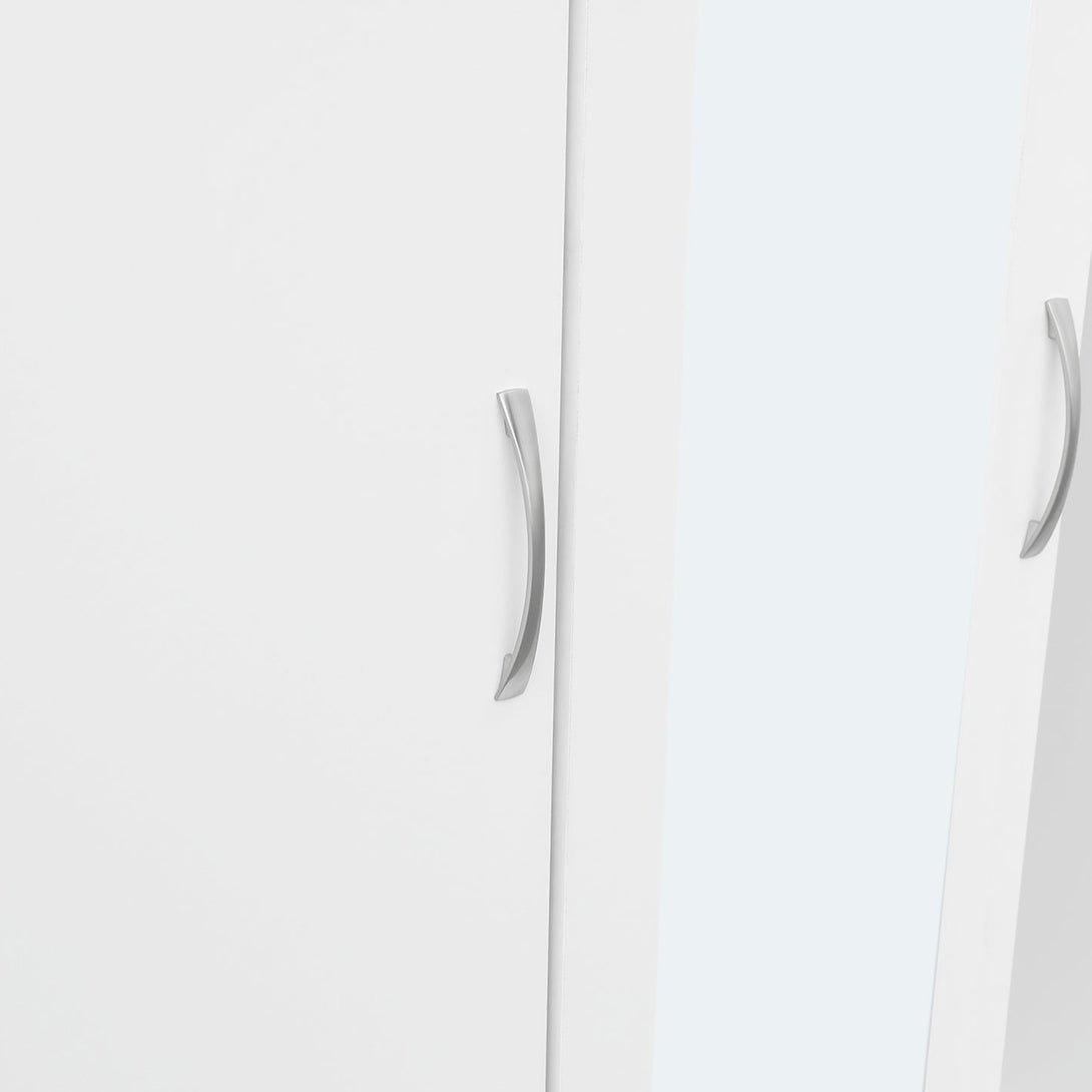 Gemma 3 Door Wardrobe - White