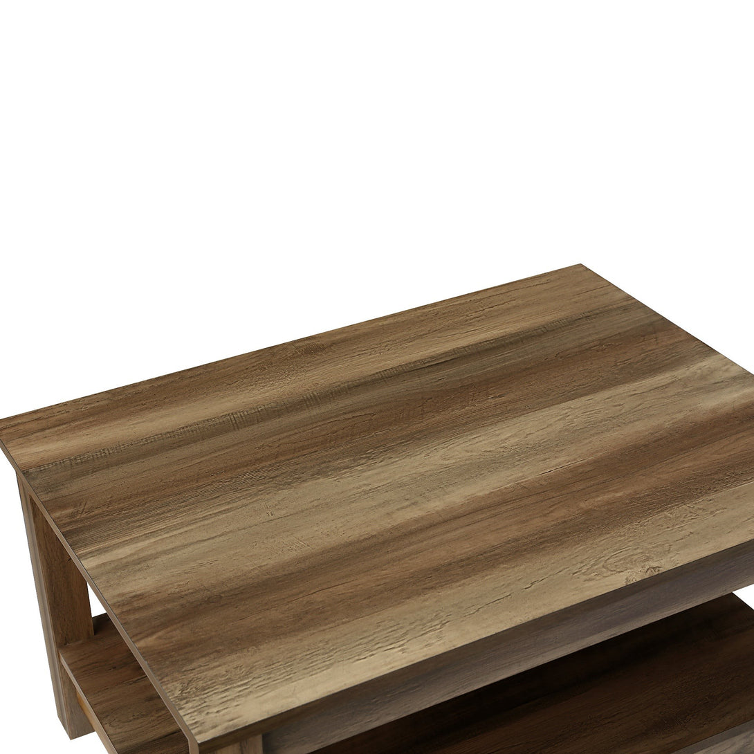Georgie Coffee Table - Knotty Oak