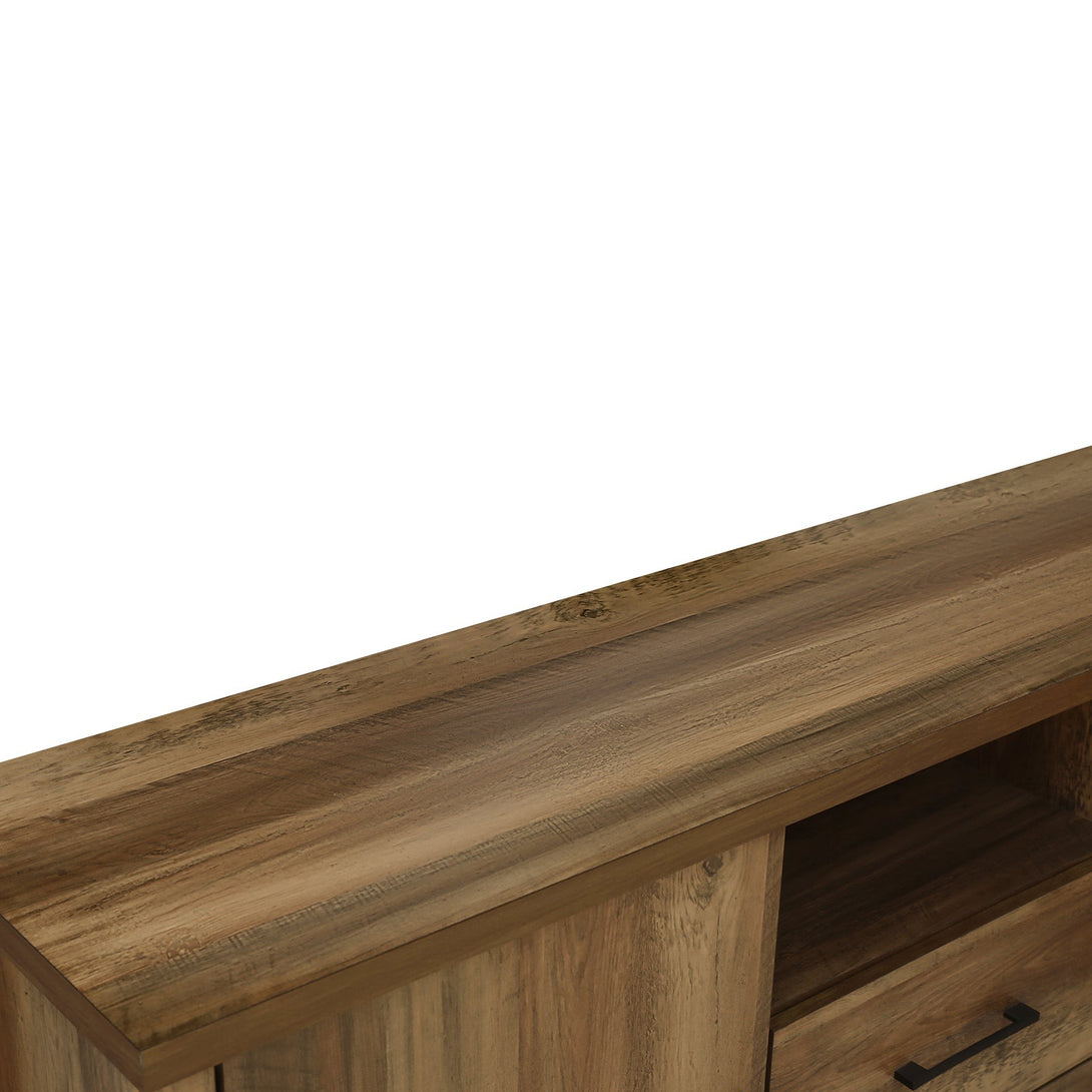 Georgie Sideboard Buffet Table - Knotty Oak